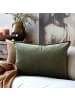 Chic Antique Aix Kissebezug Velour 70x50cm in oliv