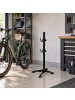 relaxdays Fahrradständer in Schwarz - (B)41,5 x (H)69,5 x (T)38,5 cm
