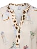 EMILY VAN DEN BERGH  Bluse in beige mehrfarbig