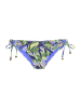 s.Oliver Bikini-Hose in grün-blau bedruckt