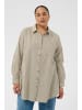 KAFFE curve Tunika KCnana Loose fit in Brindle / Turtledove Stripe