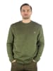 OS-Trachten Strickfleece-Pullover Mysqafe in oliv