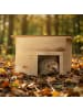 relaxdays Igelhaus in Natur - (B)32x (H)22,5 x (T)27 cm