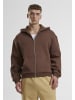Urban Classics Sweat & Fleece - Hoodies Zipthrough in chocolatebrown