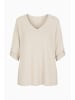 Shape Of You Blouse in Creme