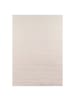KADIMA DESIGN Teppich Kurzflor Uni-Farbe Microfaser Antirutsch Wohnzimmer waschbar in Creme
