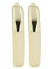 Adeliás Damen Ohrringe – Klappcreole aus 925 Silber in gold