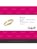 BALIA 333 Gelbgold - 8 Karat Damen Ringe Welle gold Fingerring 58 (18,5)