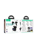Wisam® EQ14 TWS Bluetooth Kopfhörer Touchscreen Case Schwarz