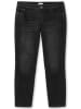 sheego Stretch-Jeans in black denim
