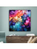 MuchoWow Leinwand bilder Abstrakte Kunst bunt (BxH)