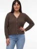 Vero Moda Strickjacke in Chocolate Chip