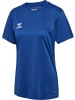Hummel T-Shirt "Hmlessential Jersey S/S Woman" in Blau