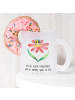 Mr. & Mrs. Panda Tee Tasse Hummel Blume mit Spruch in Transparent