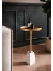 FineBuy Beistelltisch in Gold / Aluminium / 34x34x58