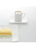 Villeroy & Boch 6er Set Kaffeeuntertassen Modern Grace 17 x 14 cm weiß in weiß