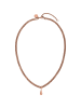PURELEI Kette Droplet 40-45 in Rosegold