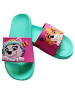 Paw Patrol Paw Patrol Badelatschen Skye und Everest Badeschlappen Badesandalen in türkis