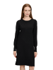 Betty Barclay Strickkleid mit Rundhalsausschnitt in Schwarz