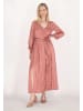 Usha Damen Dress in Altrosa Beige