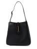 Seidenfelt Tasche Loviisa Hobo in schwarz - 0001