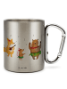Mr. & Mrs. Panda Tasse Waldtiere Aloha ohne Spruch in Silber
