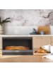 relaxdays Brotkasten in Schwarz - (B)34,5 x (H)20,5 x (T)23,5 cm