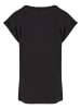Urban Classics Urban Classics Damen Ladies Extended Shoulder Tee in black