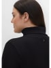 sheego Langarmshirt in schwarz