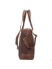 Plevier Shopper Tasche Leder 41 cm Laptopfach dunkelbraun
