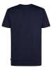 Petrol Industries Logo T-Shirt Pawnee in Blau