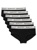 Gant Slip 6er Pack in Schwarz