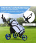 COSTWAY Golftrolley 3 Rad in Blau