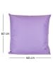 JACK 2er Set Outdoor Kissenhülle 60x60cm Uni in Flieder