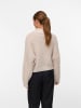 Vero Moda Strickpullover in Silver Gray
