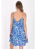 myMo Women Dress in blue multicolor