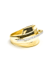 Luxenter Ring Makho 925er Sterlingsilber-Makho gold