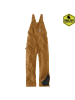 CARHARTT  Latzhose "Insulated Bib 104393" in Braun