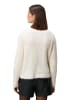 Zero  Pullover mit Rückenausschnitt in Eggnog