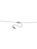 Adeliás Damen Halskette – Ankerkette aus Edelstahl 45 cm in silber