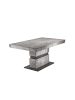 byLiving Tisch mit Auszug MATTHEW in Beton-Optik - 160-215 x 90, H 75 cm