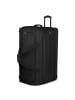 Redolz Duffle Essentials 2-Rollen Reisetasche 80 cm  XL mit Dehnfalte Sondergröße in black