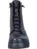 rieker Schnürstiefeletten in schwarz/schwarz