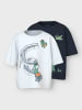 name it T-Shirt 2er Pack NMMVILIAN 2P S/S RLX TOP in navy blazer