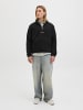 Jack & Jones Fleece Sweatshirt in Black