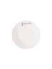 Villeroy & Boch Schale Je t'aime Statement in ø 18,7 cm in weiß