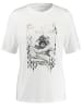 Gerry Weber Nachhaltiges T-Shirt mit Frontprint in Weiß