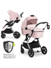Hauck Kombi-Kinderwagen Vision X Duoset Black (Sportwagen in rosa