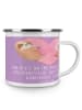 Mr. & Mrs. Panda Becher Verlobungsfeier ZuMenschmen mit Spruch in Lavendeltraum