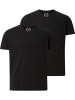 Charles Colby Doppelpack T-Shirt EARL MILLS in schwarz